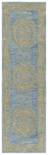 Safavieh Savonnerie 2'-3" x 8'-0" Rug in Blue / Beige