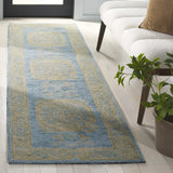 Safavieh Savonnerie 2'-3" x 8'-0" Rug in Blue / Beige