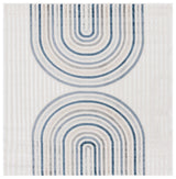 Safavieh Saylor 100 6'-3" x 6'-3" Rug in Ivory / Blue Grey