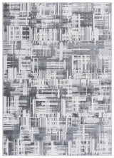 Safavieh Saylor 100 4'-0" x 6'-0" Rug in Ivory / Dark Grey