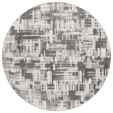 Safavieh Saylor 100 6'-3" x 6'-3" Rug in Ivory / Dark Grey