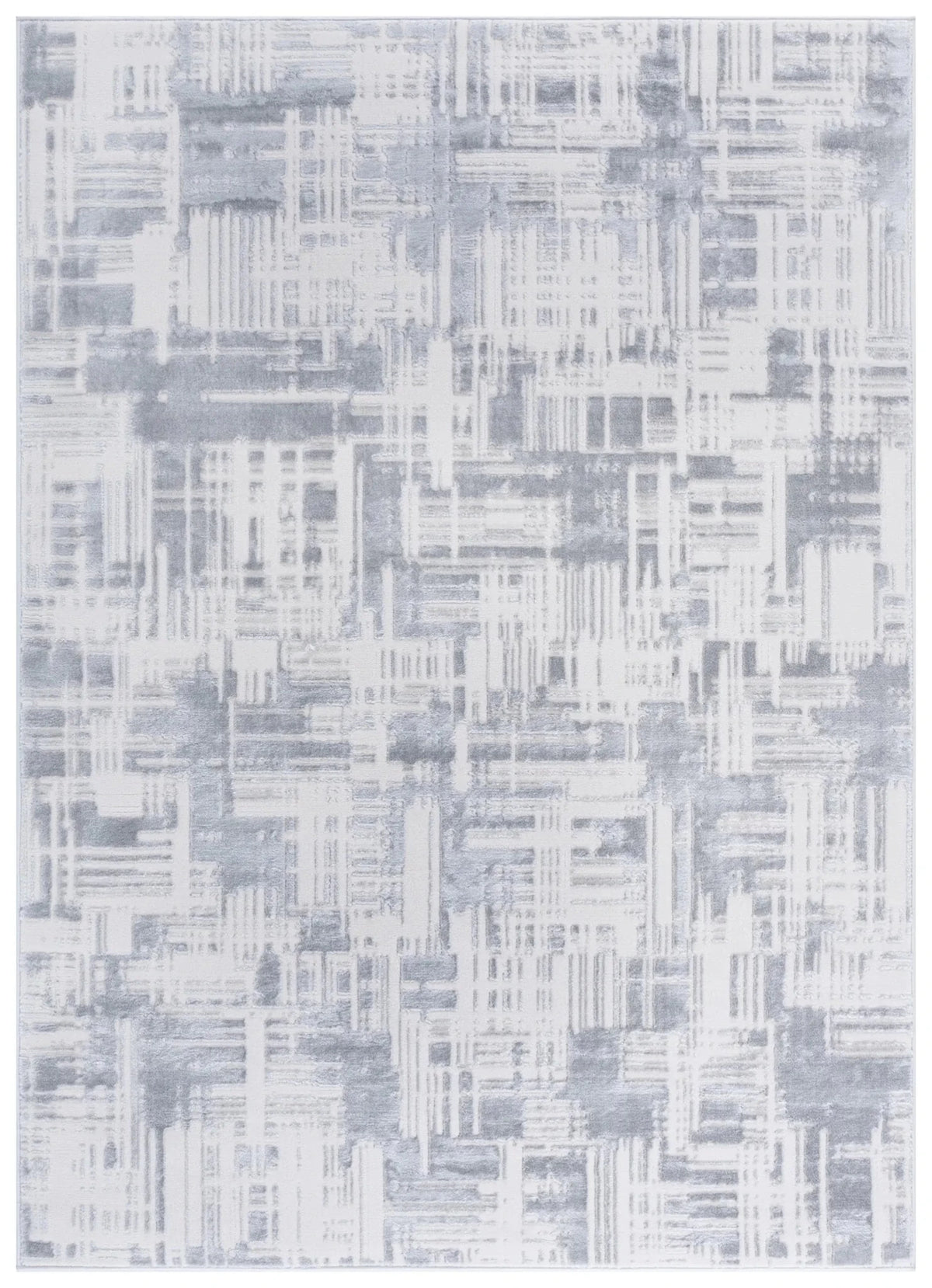 Safavieh Saylor 100 4'-0" x 6'-0" Rug in Ivory / Light Grey