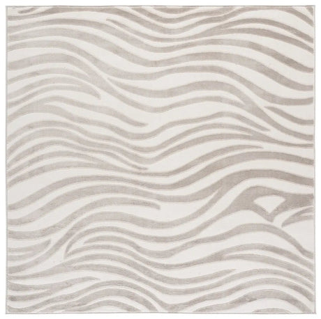 Safavieh Saylor 100 6'-3" x 6'-3" Rug in Beige / Ivory