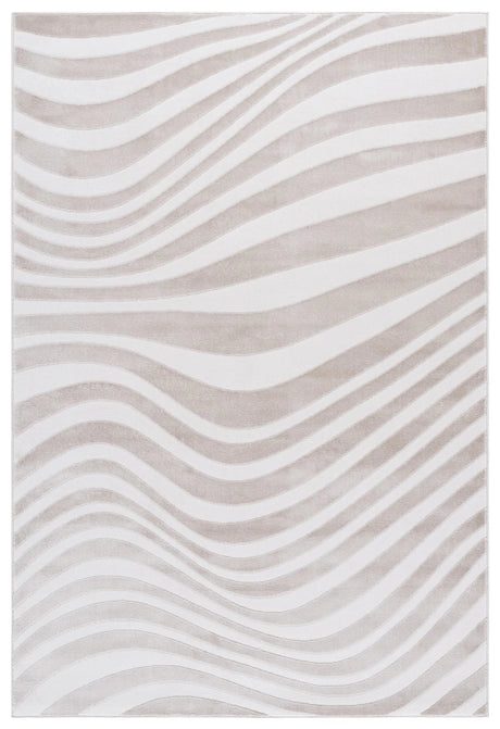 Safavieh Saylor 100 4'-0" x 6'-0" Rug in Beige / Ivory