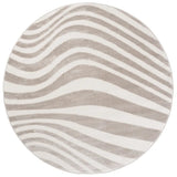 Safavieh Saylor 100 6'-3" x 6'-3" Rug in Beige / Ivory