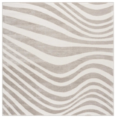 Safavieh Saylor 100 6'-3" x 6'-3" Rug in Beige / Ivory