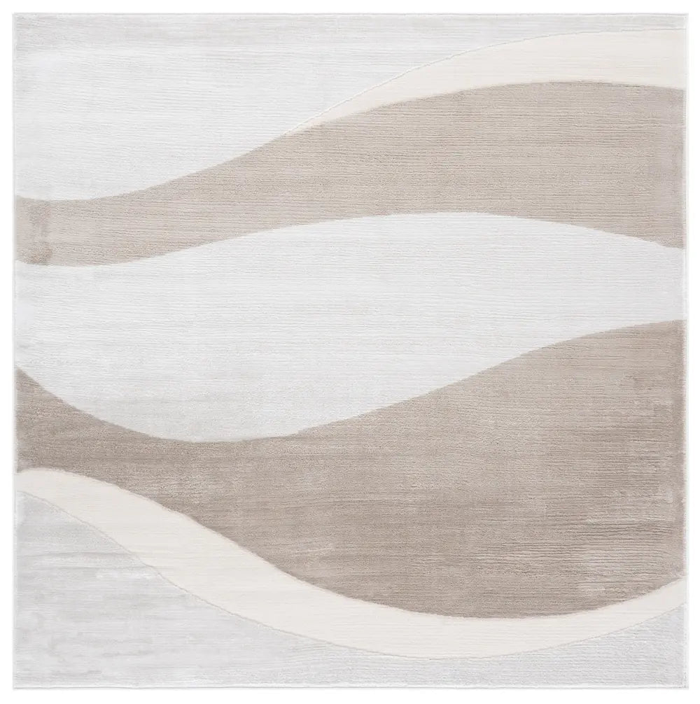 Safavieh Saylor 100 6'-3" x 6'-3" Rug in Beige / Ivory