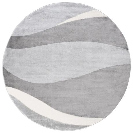 Safavieh Saylor 100 6'-3" x 6'-3" Rug in Grey / Ivory