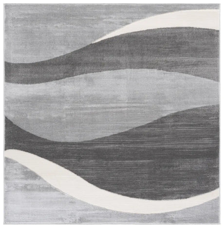Safavieh Saylor 100 6'-3" x 6'-3" Rug in Grey / Ivory