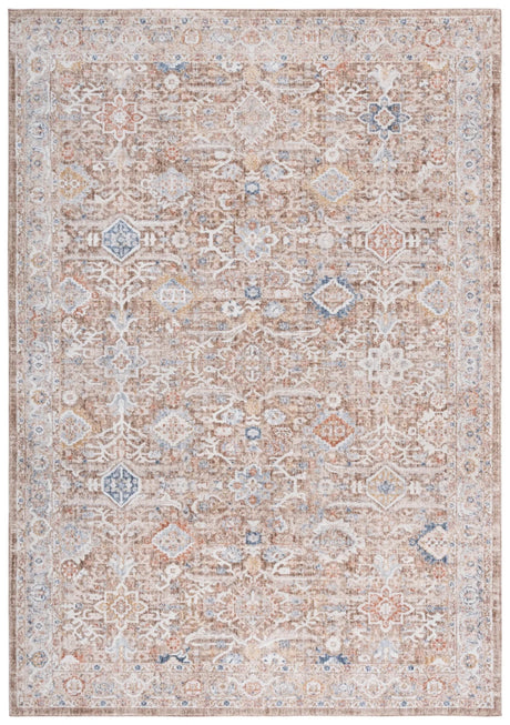 Safavieh Scarlett 400 4'-0" x 6'-0" Rug in Brown / Ivory