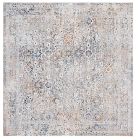 Safavieh Scarlett 400 6'-7" x 6'-7" Rug in Beige / Blue Ivory
