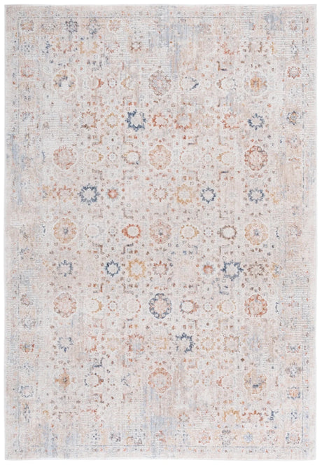 Safavieh Scarlett 400 4'-0" x 6'-0" Rug in Beige / Rust Brown