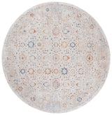 Safavieh Scarlett 400 6'-7" x 6'-7" Rug in Beige / Rust Brown