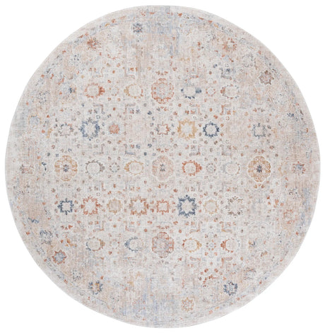 Safavieh Scarlett 400 6'-7" x 6'-7" Rug in Beige / Rust Brown