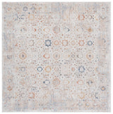 Safavieh Scarlett 400 6'-7" x 6'-7" Rug in Beige / Rust Brown