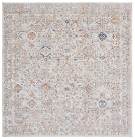 Safavieh Scarlett 400 6'-7" x 6'-7" Rug in Beige / Ivory Rust