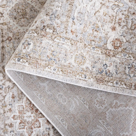 Safavieh Scarlett 400 4'-0" x 6'-0" Rug in Beige / Ivory Rust