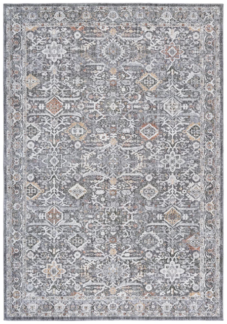 Safavieh Scarlett 400 4'-0" x 6'-0" Rug in Grey / Ivory Rust