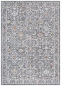 Safavieh Scarlett 400 4'-0" x 6'-0" Rug in Grey / Ivory Rust
