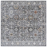 Safavieh Scarlett 400 6'-7" x 6'-7" Rug in Grey / Ivory Rust