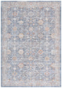 Safavieh Scarlett 400 4'-0" x 6'-0" Rug in Blue / Ivory Rust