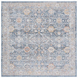 Safavieh Scarlett 400 6'-7" x 6'-7" Rug in Blue / Ivory Rust