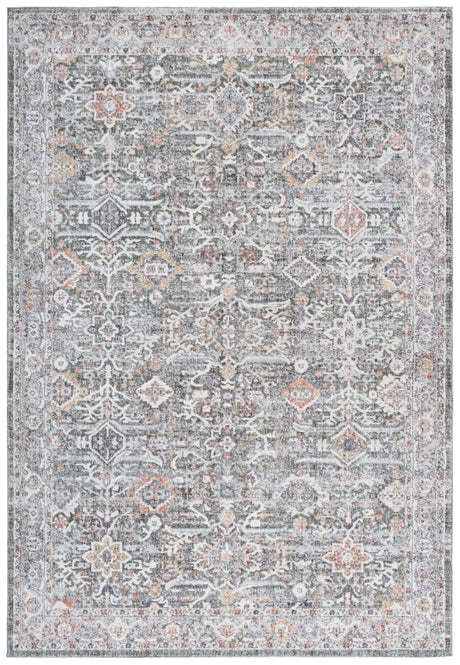 Safavieh Scarlett 400 4'-0" x 6'-0" Rug in Green / Ivory Rust