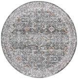 Safavieh Scarlett 400 6'-7" x 6'-7" Rug in Green / Ivory Rust