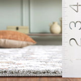 Safavieh Scarlett 400 4'-0" x 6'-0" Rug in Green / Ivory Rust