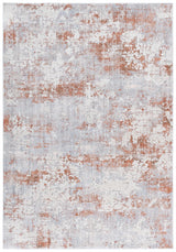 Safavieh Scarlett 400 4'-0" x 6'-0" Rug in Light Grey / Ivory Rust