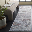 Safavieh Scarlett 400 2'-0" x 8'-0" Rug in Grey / Ivory Rust
