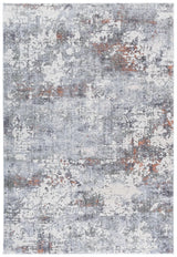 Safavieh Scarlett 400 4'-0" x 6'-0" Rug in Grey / Ivory Rust