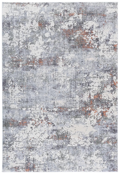 Safavieh Scarlett 400 4'-0" x 6'-0" Rug in Grey / Ivory Rust