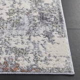Safavieh Scarlett 400 4'-0" x 6'-0" Rug in Grey / Ivory Rust