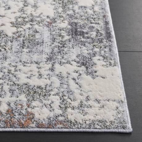 Safavieh Scarlett 400 4'-0" x 6'-0" Rug in Grey / Ivory Rust