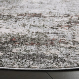 Safavieh Scarlett 400 6'-7" x 6'-7" Rug in Grey / Ivory Rust