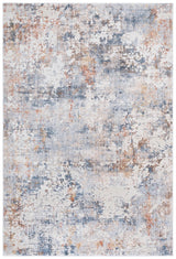 Safavieh Scarlett 400 4'-0" x 6'-0" Rug in Blue / Ivory Rust