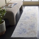 Safavieh Scarlett 400 2'-0" x 8'-0" Rug in Blue / Ivory Beige