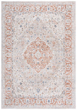 Safavieh Scarlett 400 4'-0" x 6'-0" Rug in Beige / Ivory Rust