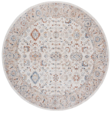 Safavieh Scarlett 400 6'-7" x 6'-7" Rug in Ivory / Beige Rust