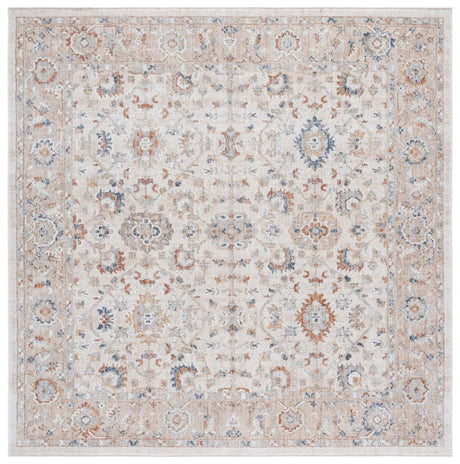 Safavieh Scarlett 400 6'-7" x 6'-7" Rug in Ivory / Beige Rust