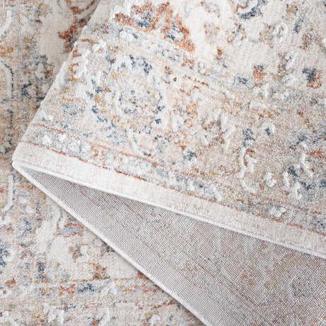 Safavieh Scarlett 400 4'-0" x 6'-0" Rug in Ivory / Beige Rust