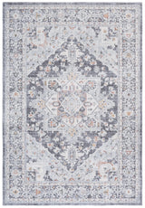 Safavieh Scarlett 400 4'-0" x 6'-0" Rug in Dark Grey / Ivory Rust