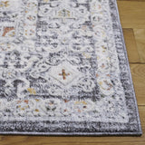 Safavieh Scarlett 400 4'-0" x 6'-0" Rug in Dark Grey / Ivory Rust