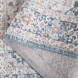 Safavieh Scarlett 400 4'-0" x 6'-0" Rug in Navy / Ivory Rust