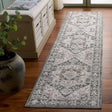 Safavieh Scarlett 400 2'-0" x 8'-0" Rug in Green / Ivory Rust