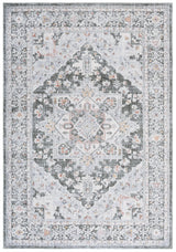 Safavieh Scarlett 400 4'-0" x 6'-0" Rug in Green / Ivory Rust