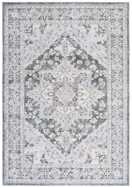 Safavieh Scarlett 400 4'-0" x 6'-0" Rug in Green / Ivory Rust