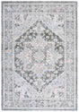 Safavieh Scarlett 400 4'-0" x 6'-0" Rug in Green / Ivory Rust