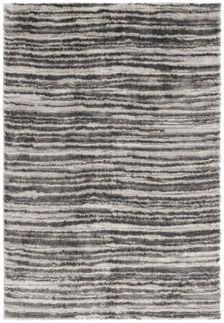Safavieh Seattle Shag 900 4'-0" x 6'-0" Rug in Ivory / Grey
